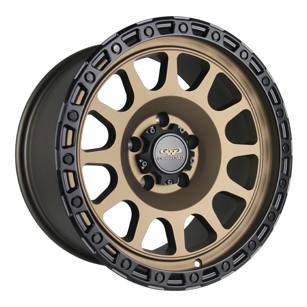 GO5 17×9 Satin Bronze Satin Black Lip Rim – GWG Wheels
