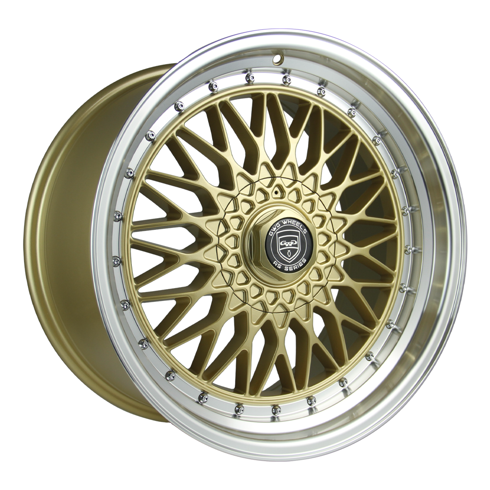 RS1 19×8.5 Gold Machined Lip Rim – GWG Wheels